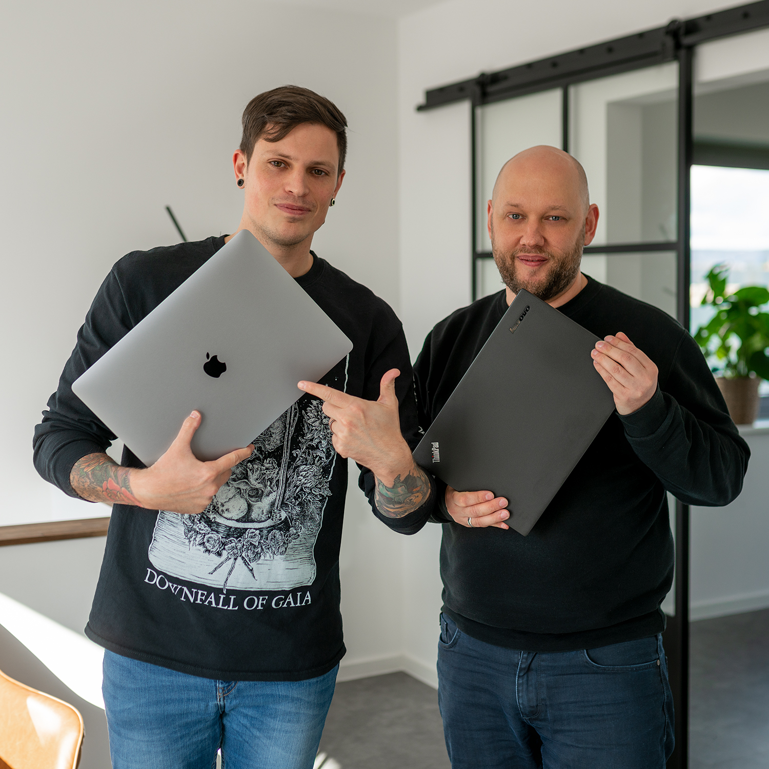 Steven und Timo - Mac und Windows