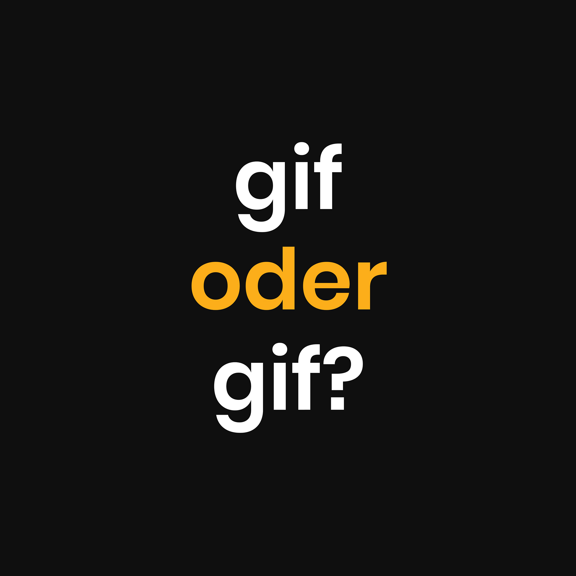 gif oder gif?