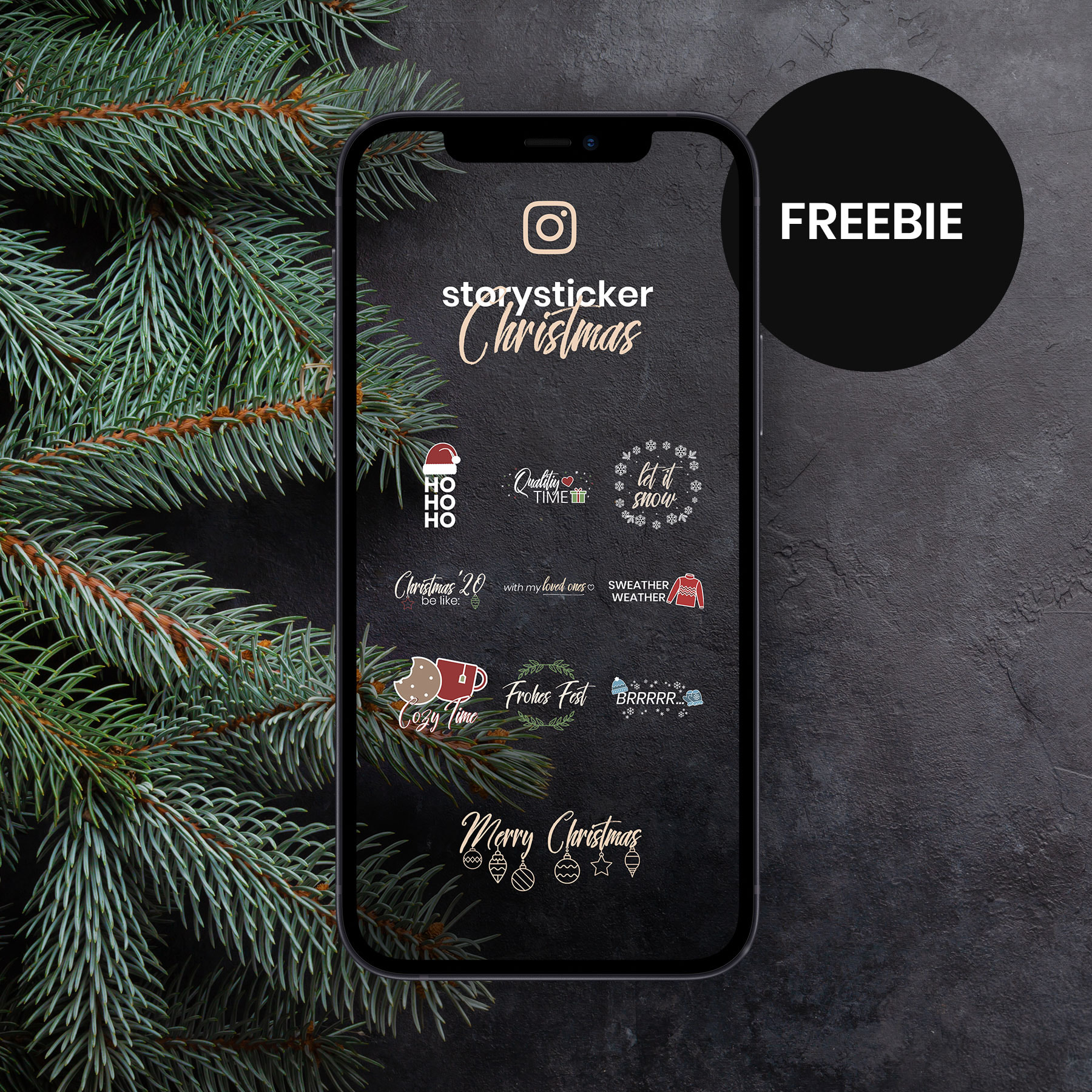 new media labs - Storysticker zu Weihnachten