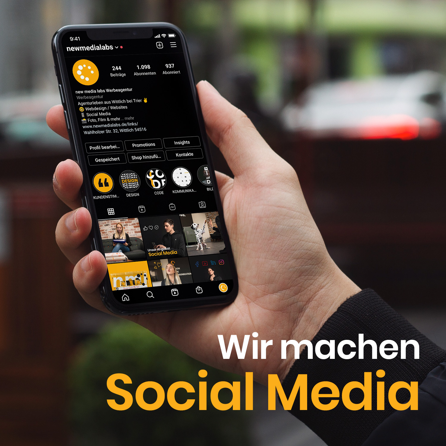 Was macht ihr eigentlich? Wir machen Social Media!
