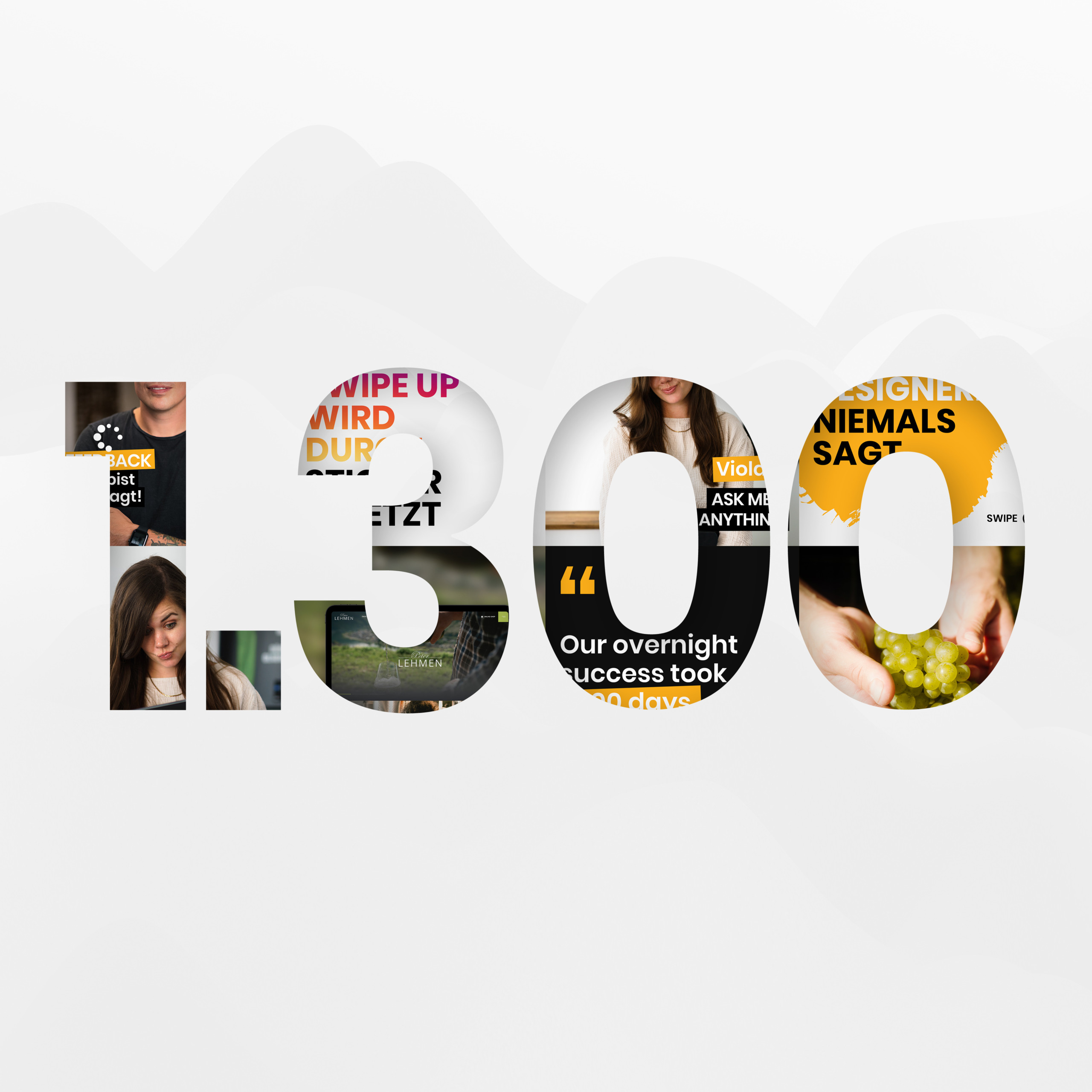 1.300 FOLLOWER! Danke Danke Danke ❤️
