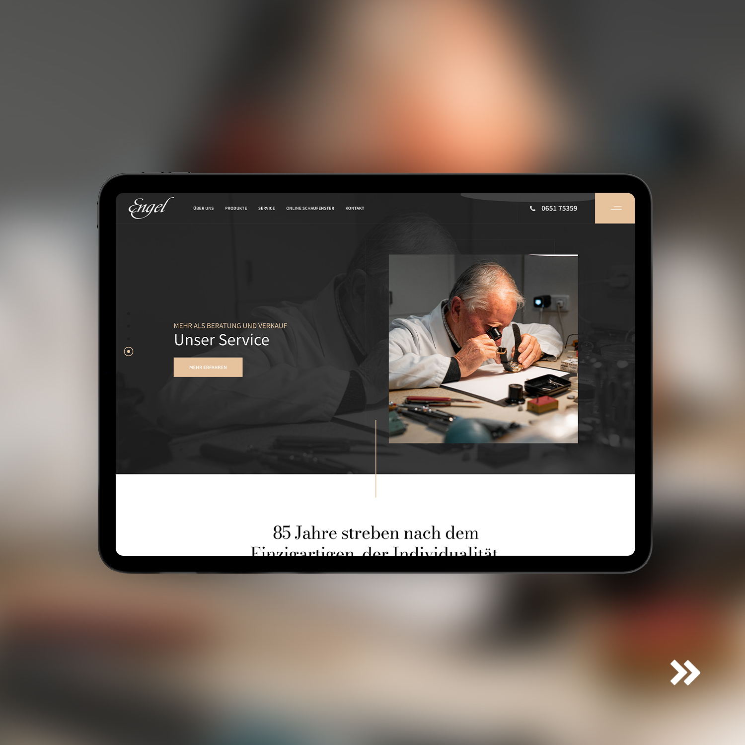 JUWELIER ENGEL - New website - new media labs