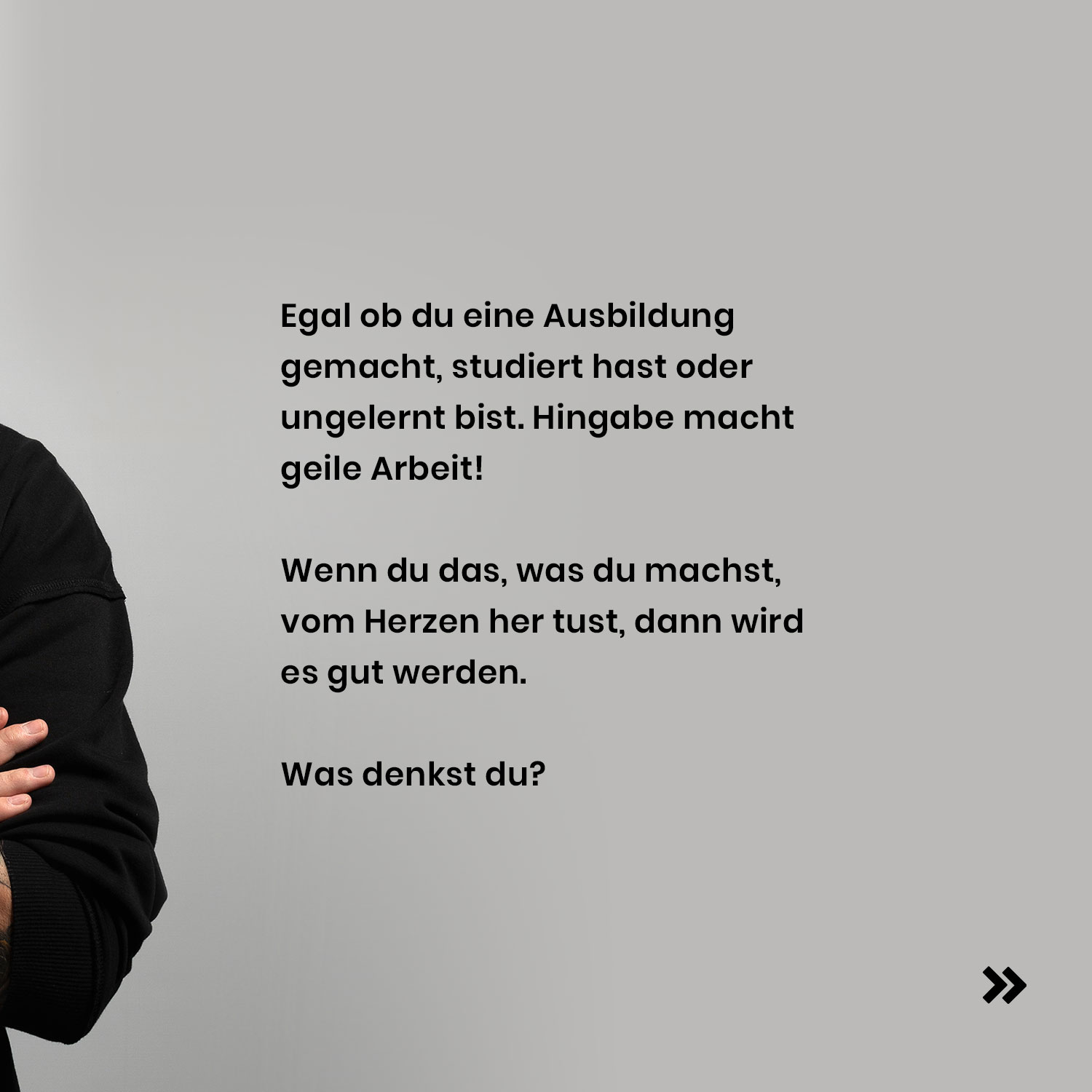 Hingabe macht geile Arbeite - new media labs