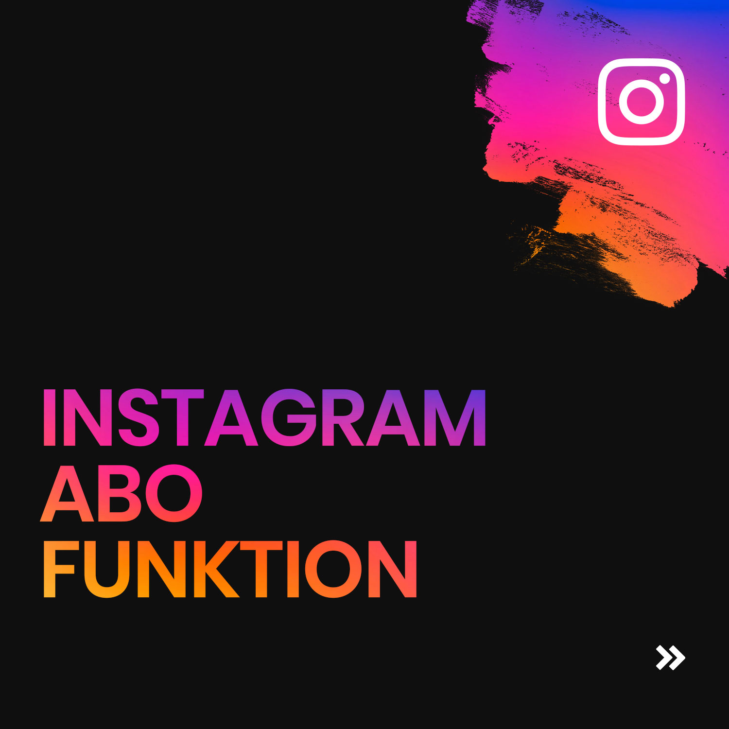 Neue Funktion Instagram Abo - new media labs