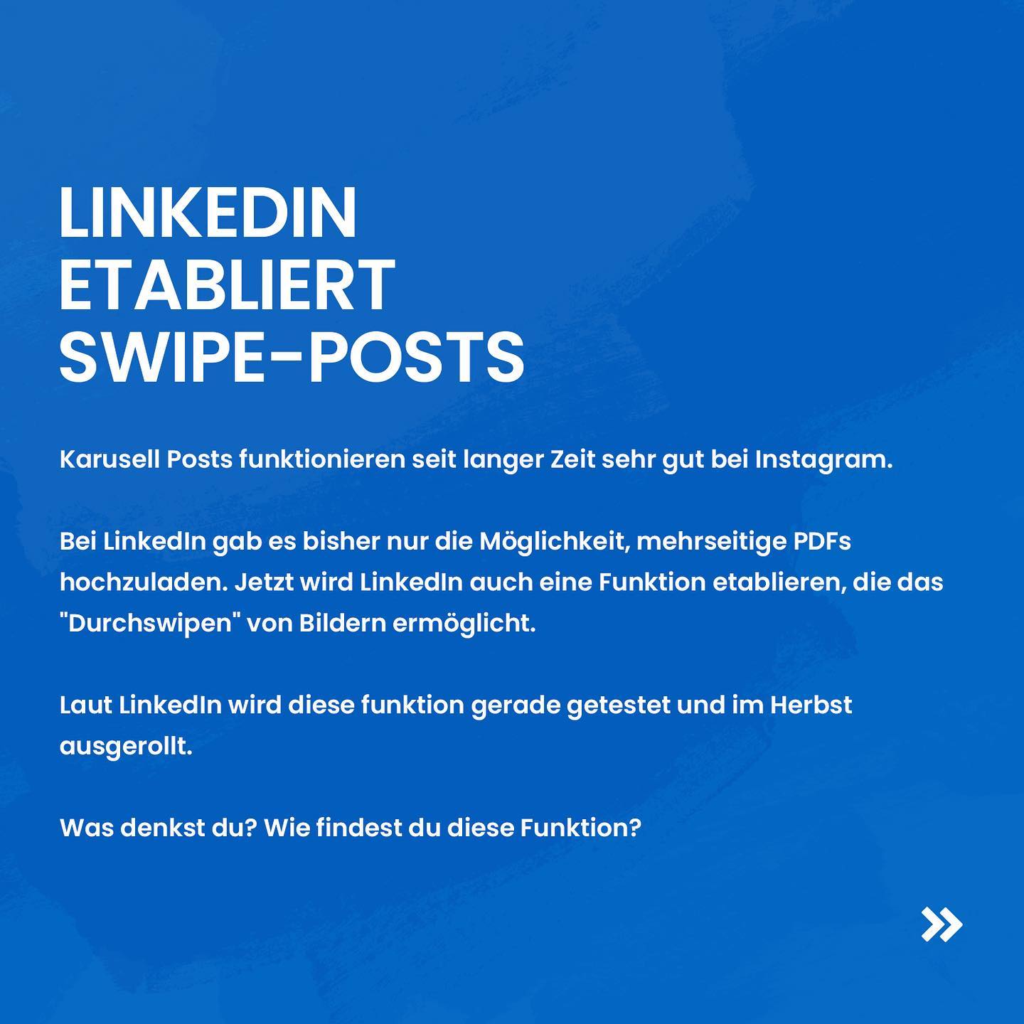Karusell Posts bei LinkedIn - new media labs
