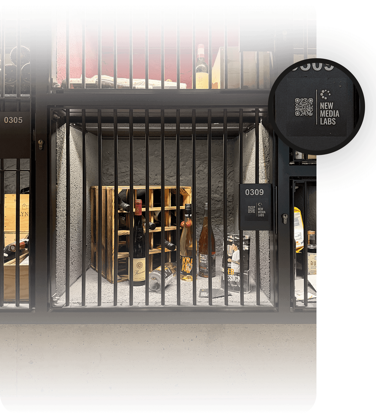 Aufkleber-Service für die wineBANK Trier von new media labs
